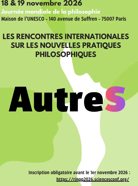 Le programme Journées Mondiales de la philosophie UNESCO 18 et 19  novembre 2026