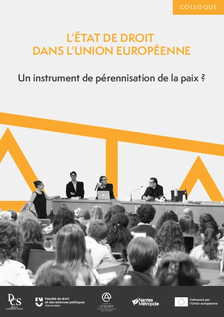 Parution - L’État de droit dans l’Union européenne