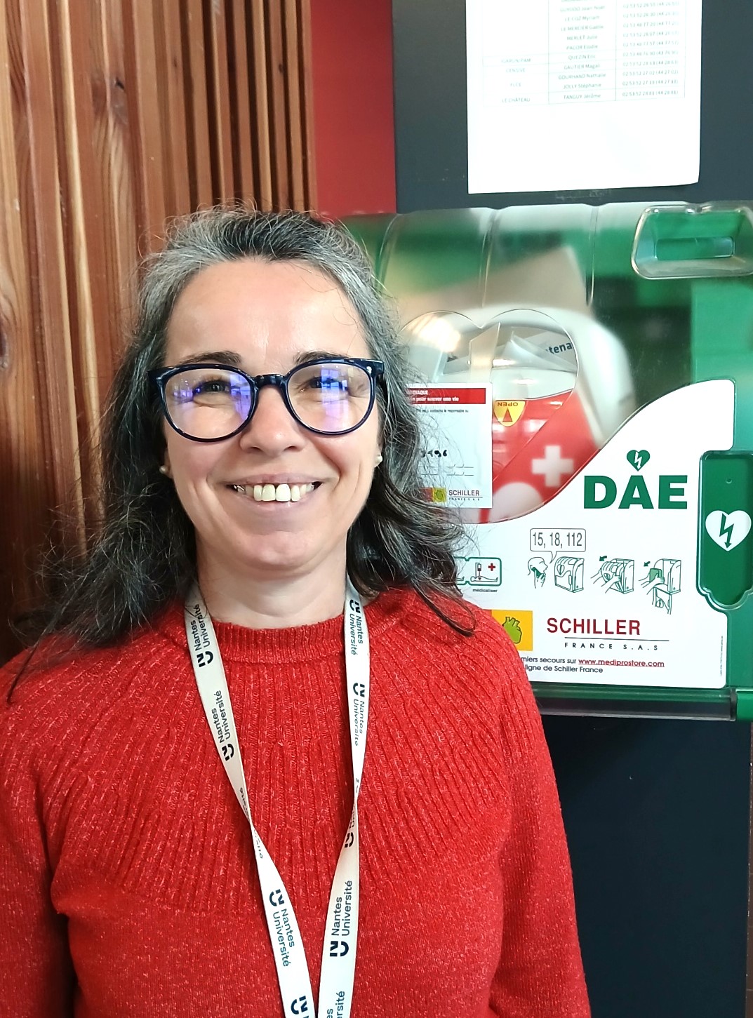 Portrait d'Isabelle DUDIT, chargée de prévention pour le pôle Humanités